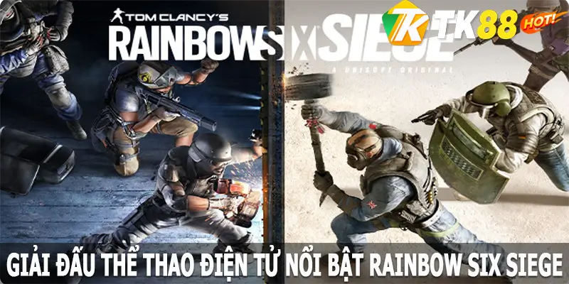 Giải đấu Esports nổi bật Rainbow Six Siege