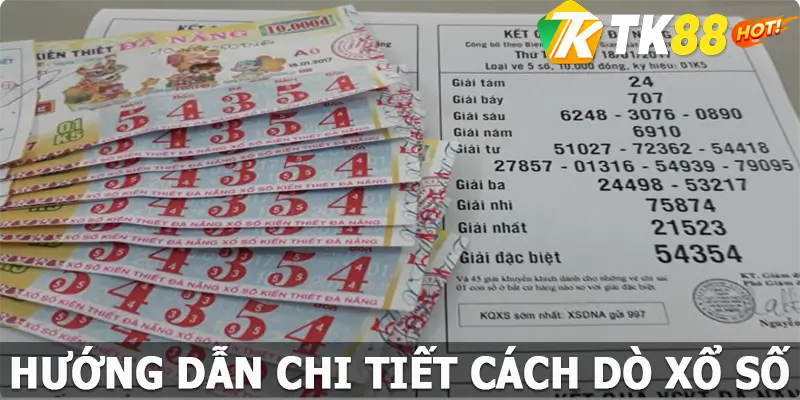 Hướng dẫn chi tiết cách dò xổ số TK88 chính xác